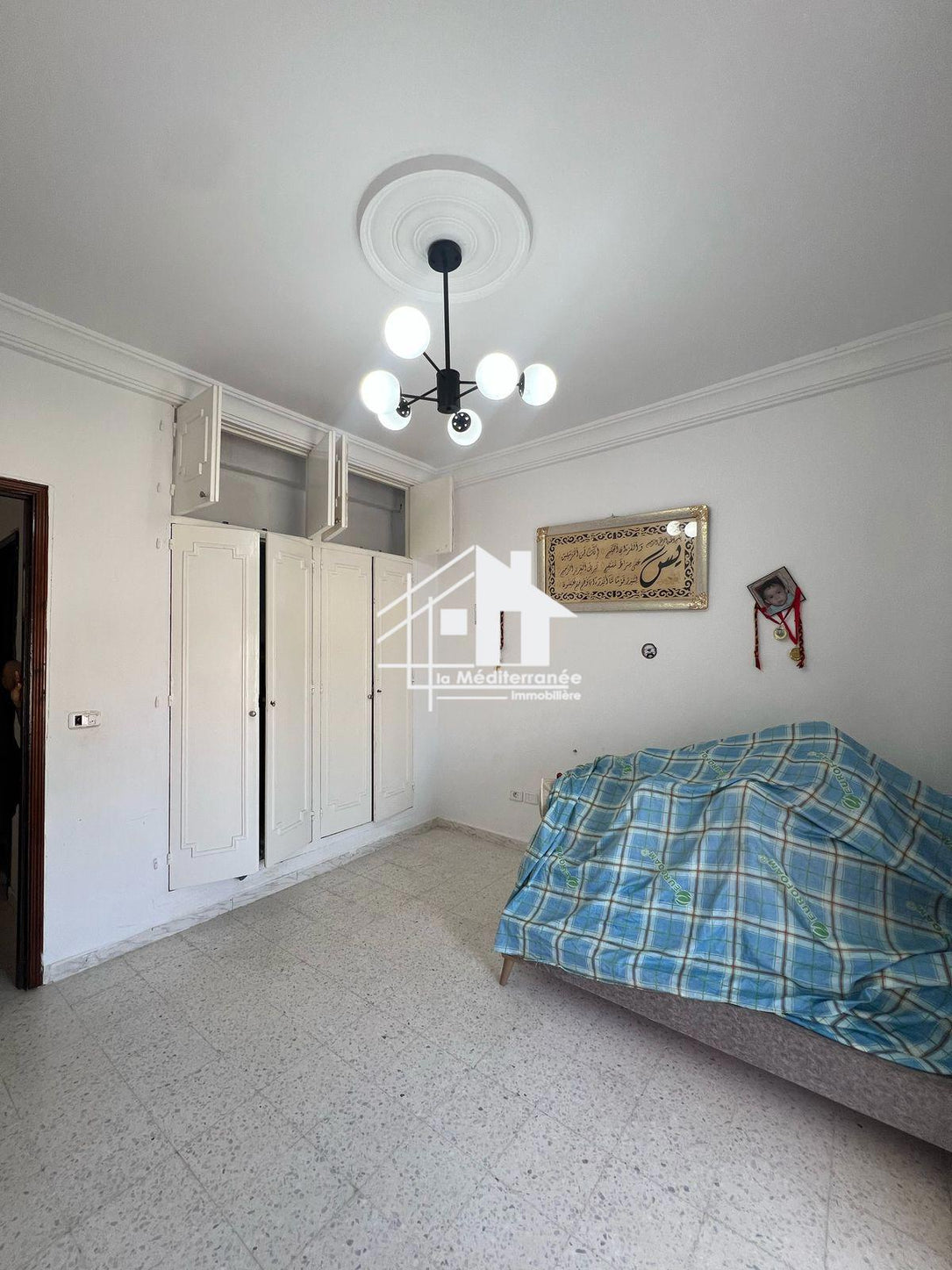 A louer appartement S+3 au Bardo cité sekik
