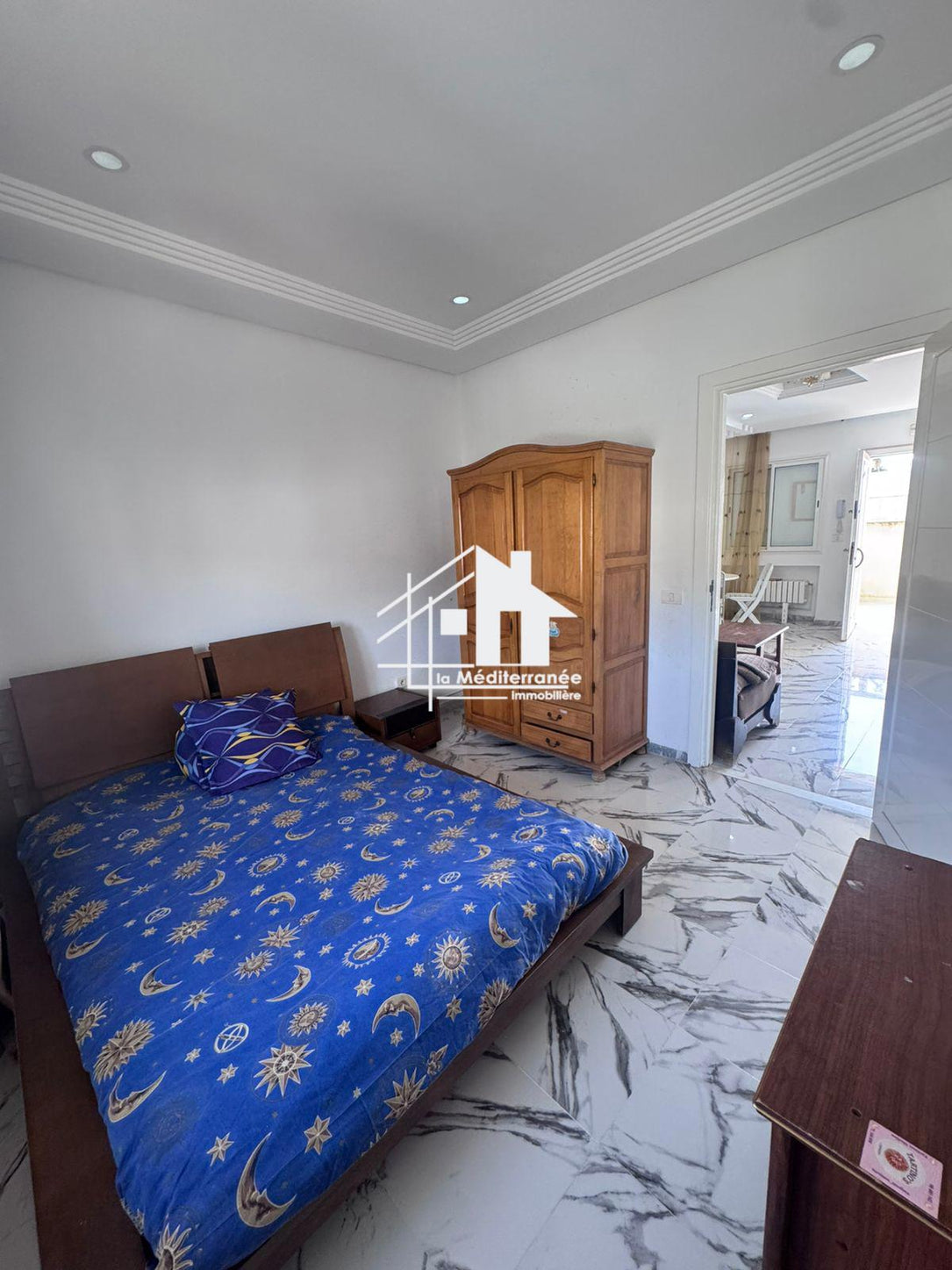 A louer appartement S+1 meublé à Ennasr