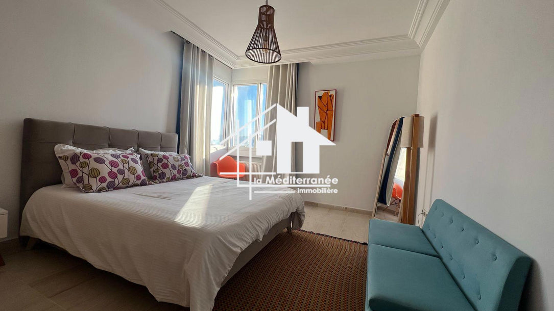A louer un appartement en S+1 meublé à Jardins de Carthage