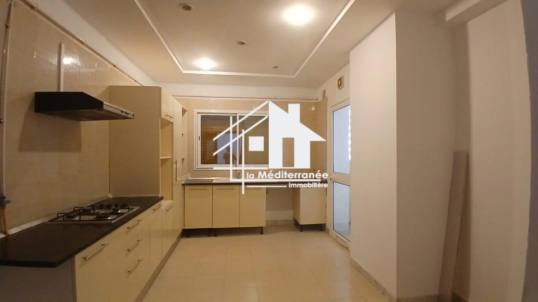 Appartement S+3 aux jardins de carthage
