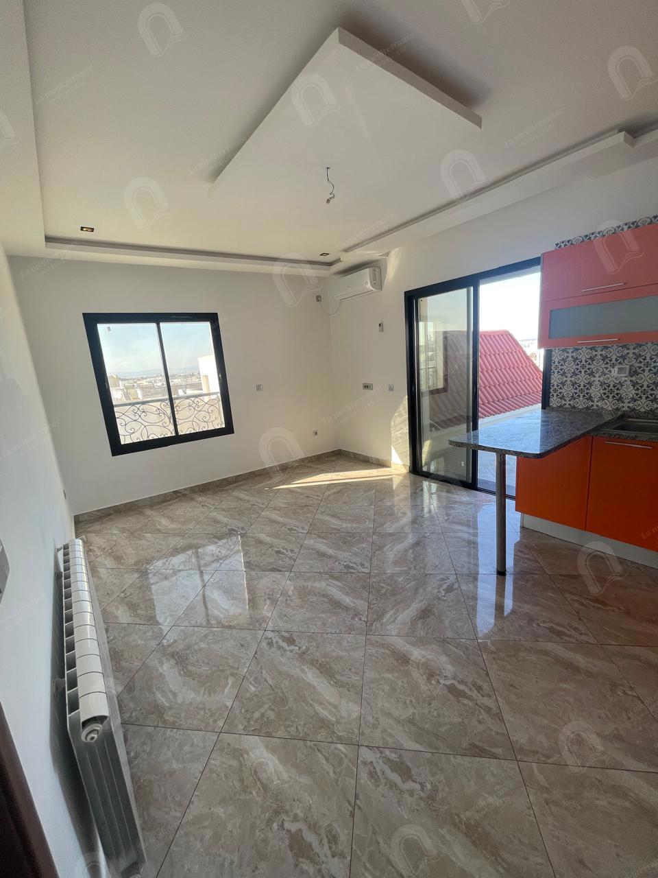 A louer appartement S+1 haut standing au bardo