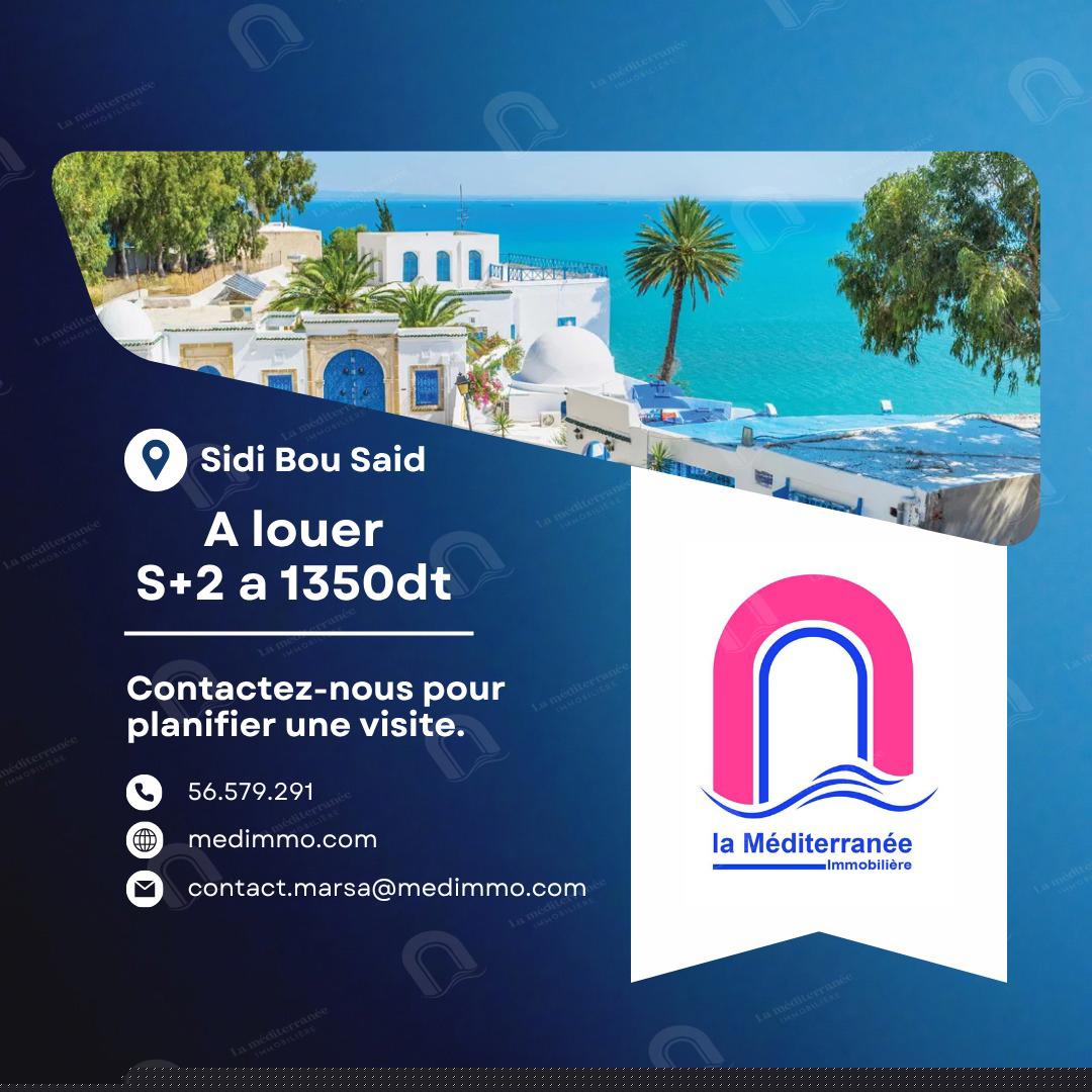 A louer s+2 à Sidi Bousaid
