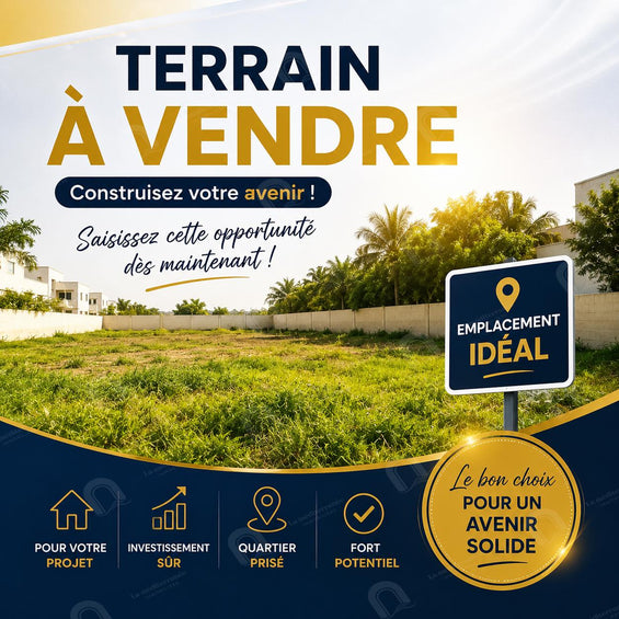 a vendre un terrain 486m² a borj cedria