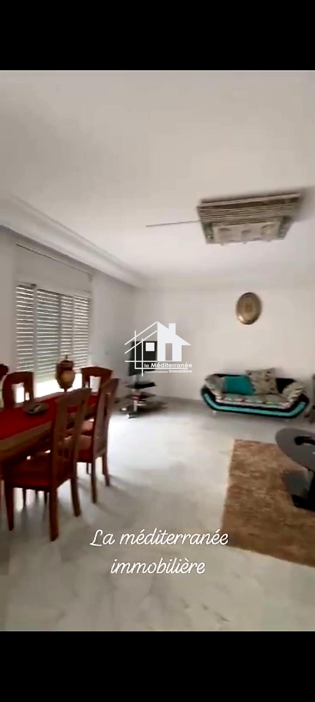 à louer un appartement s+3 à Ennasr 2
