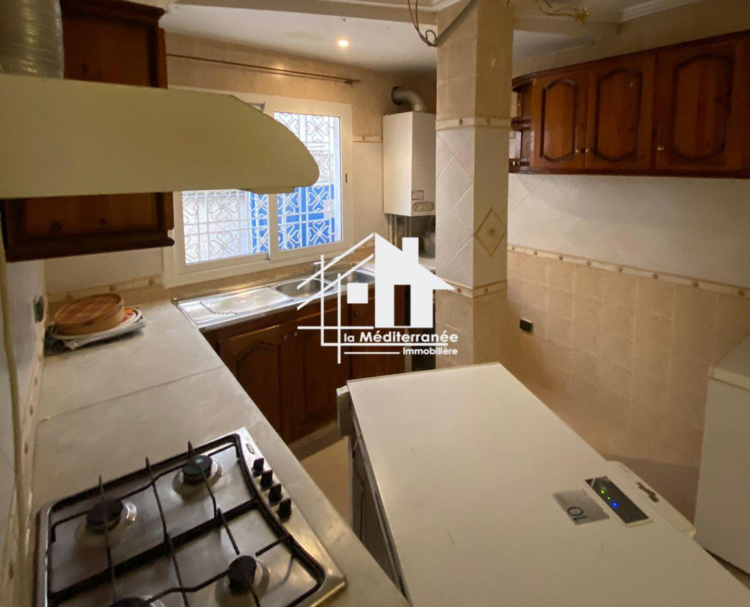 A louer étage de villa S+2 RDC