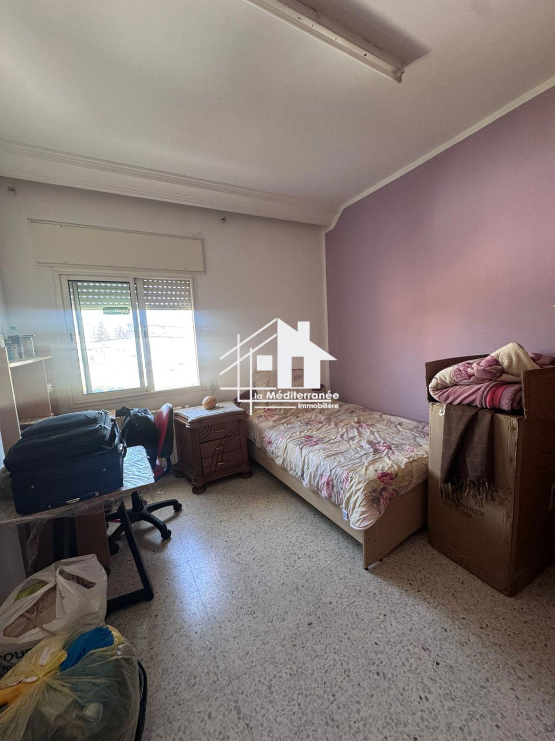 à louer appartement s3 au bardo