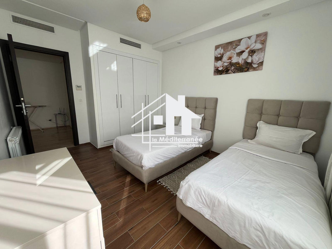 A louer s+3 meublé à jardin de Carthage