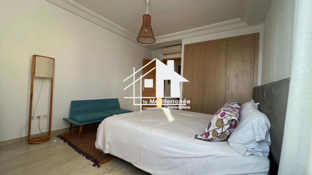 A louer un appartement en S+1 meublé à Jardins de Carthage