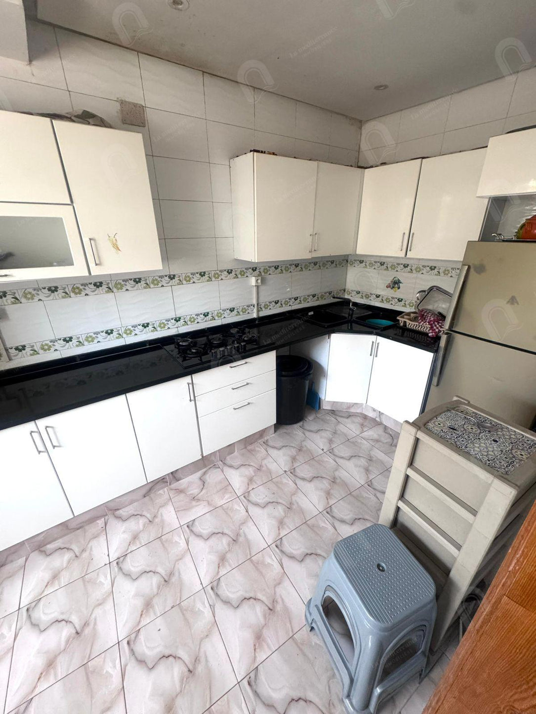 A louer étage de villa S+2 meublé au Bardo