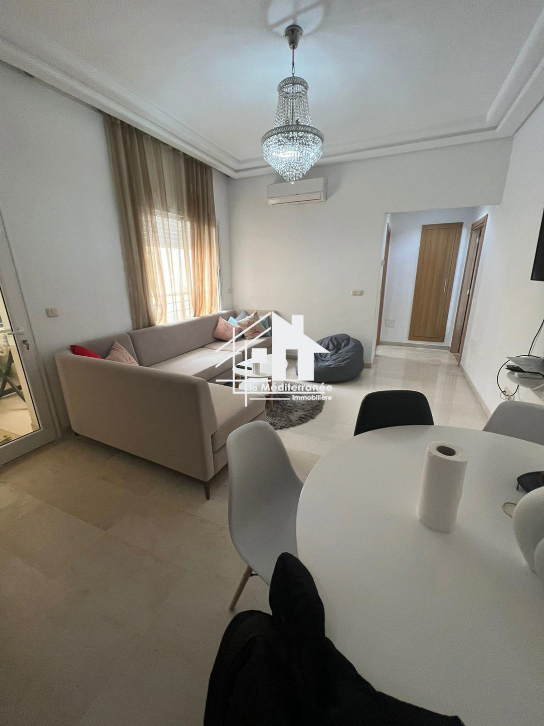 A louer un appartement s+2 à jardin d'el menzah 2
