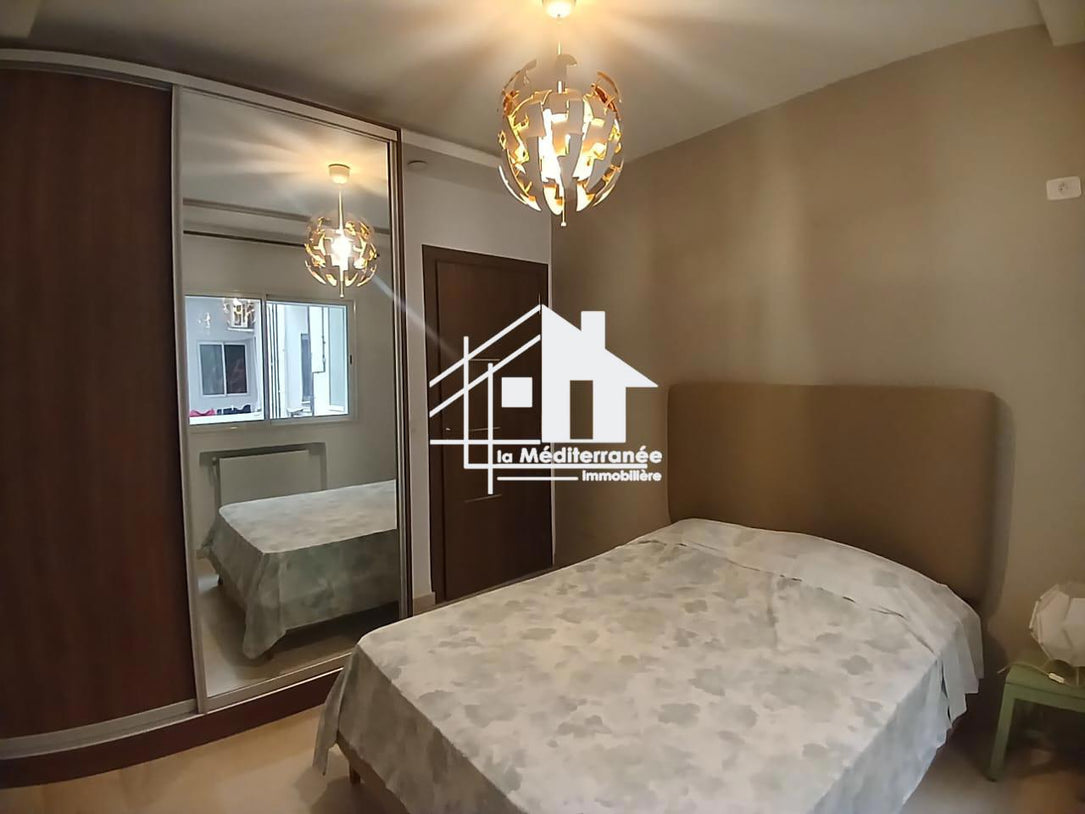 A louer s+2 meublé à Marsa Riadh