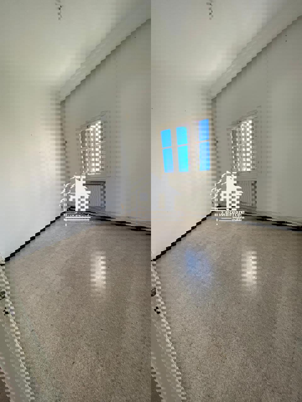 à louer étage de villa s3 au bardo