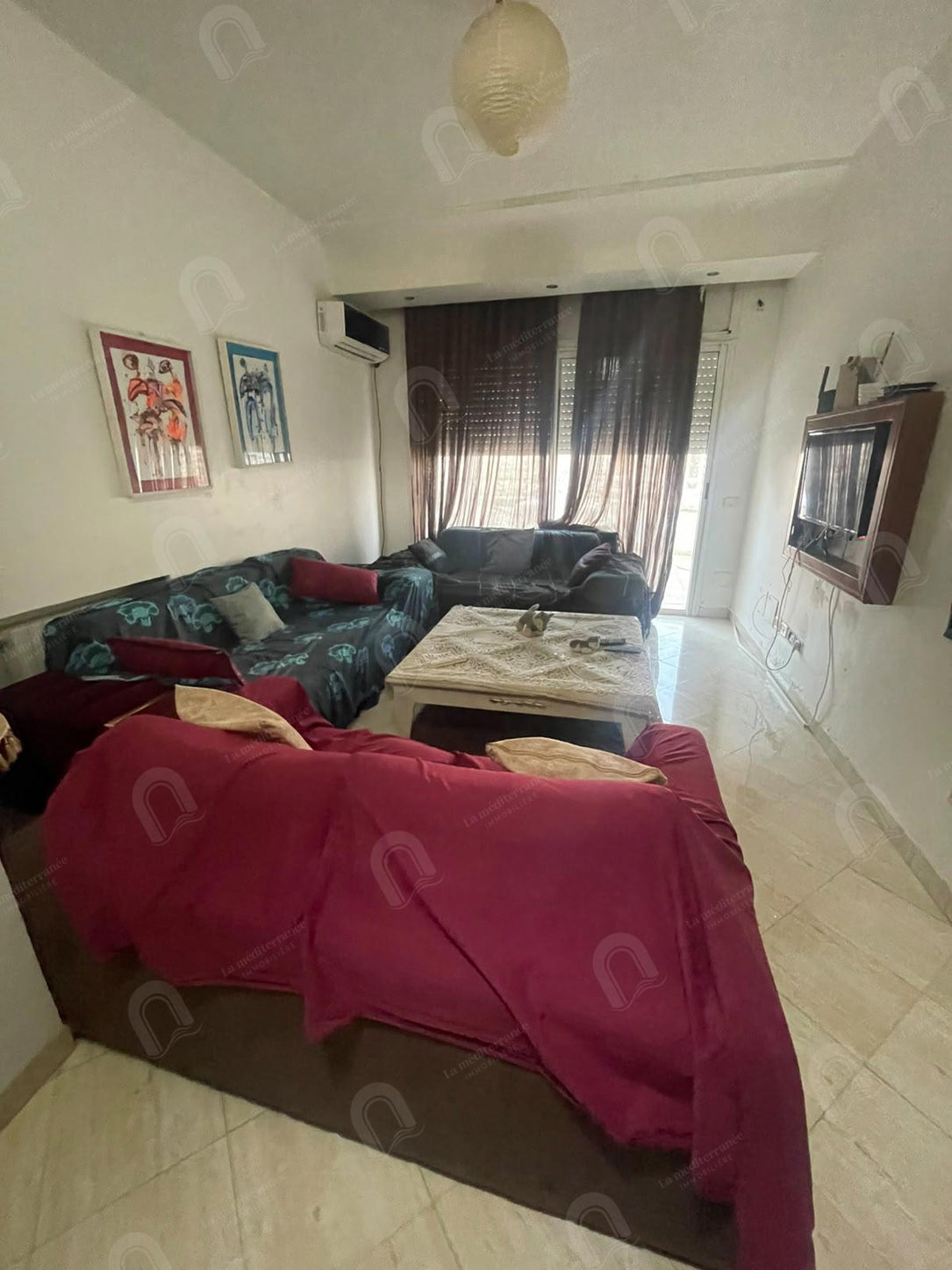 a louer s+1 meuble  a ennaser 2