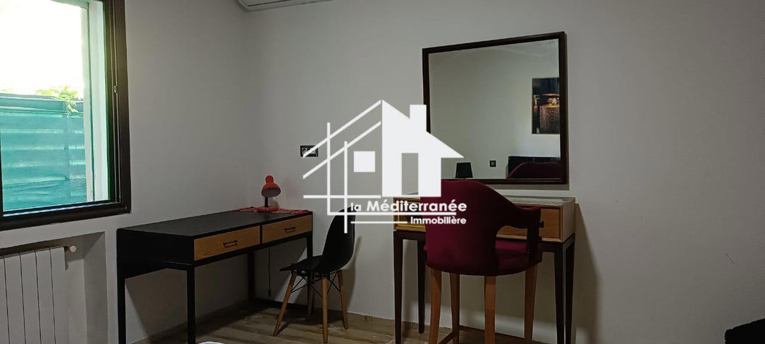 A louer un s+1 richement meublé à la soukra