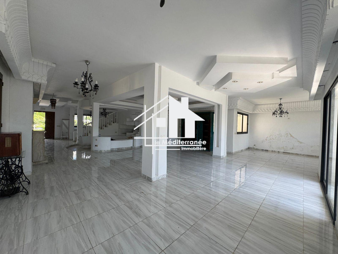 Une villa S+4 à Gammarth
