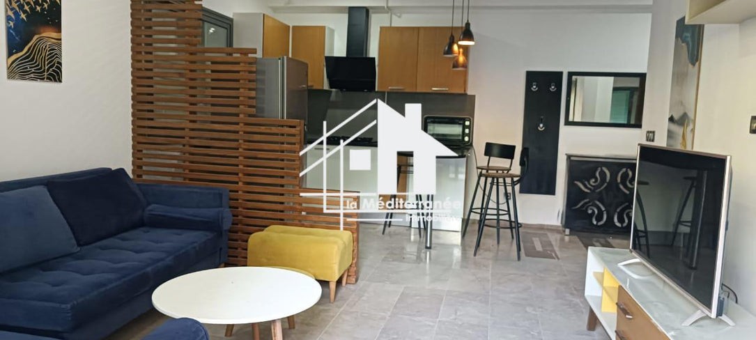 A louer un s+1 richement meublé à la soukra