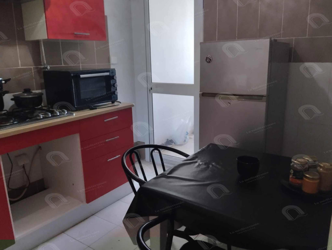 A louer appartement S+1 meublé au bardo