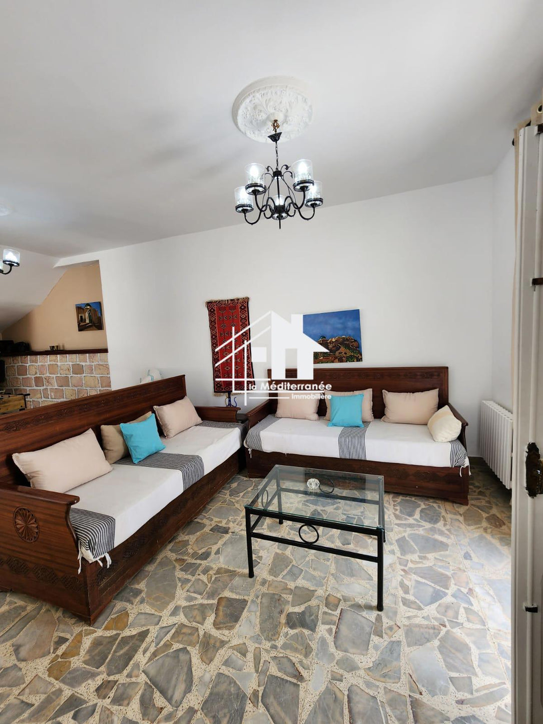 A louer villa S3 meublé à la marsa plage
