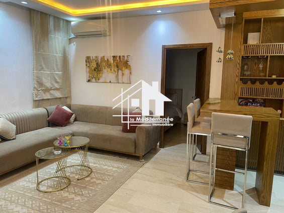 A louer s+2 meublé RDC à Sidi Bousaid