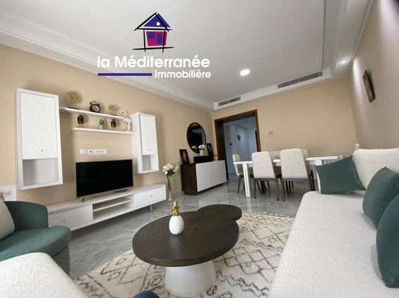 A louer un appartement S+2 meublé au Berges du Lac 2