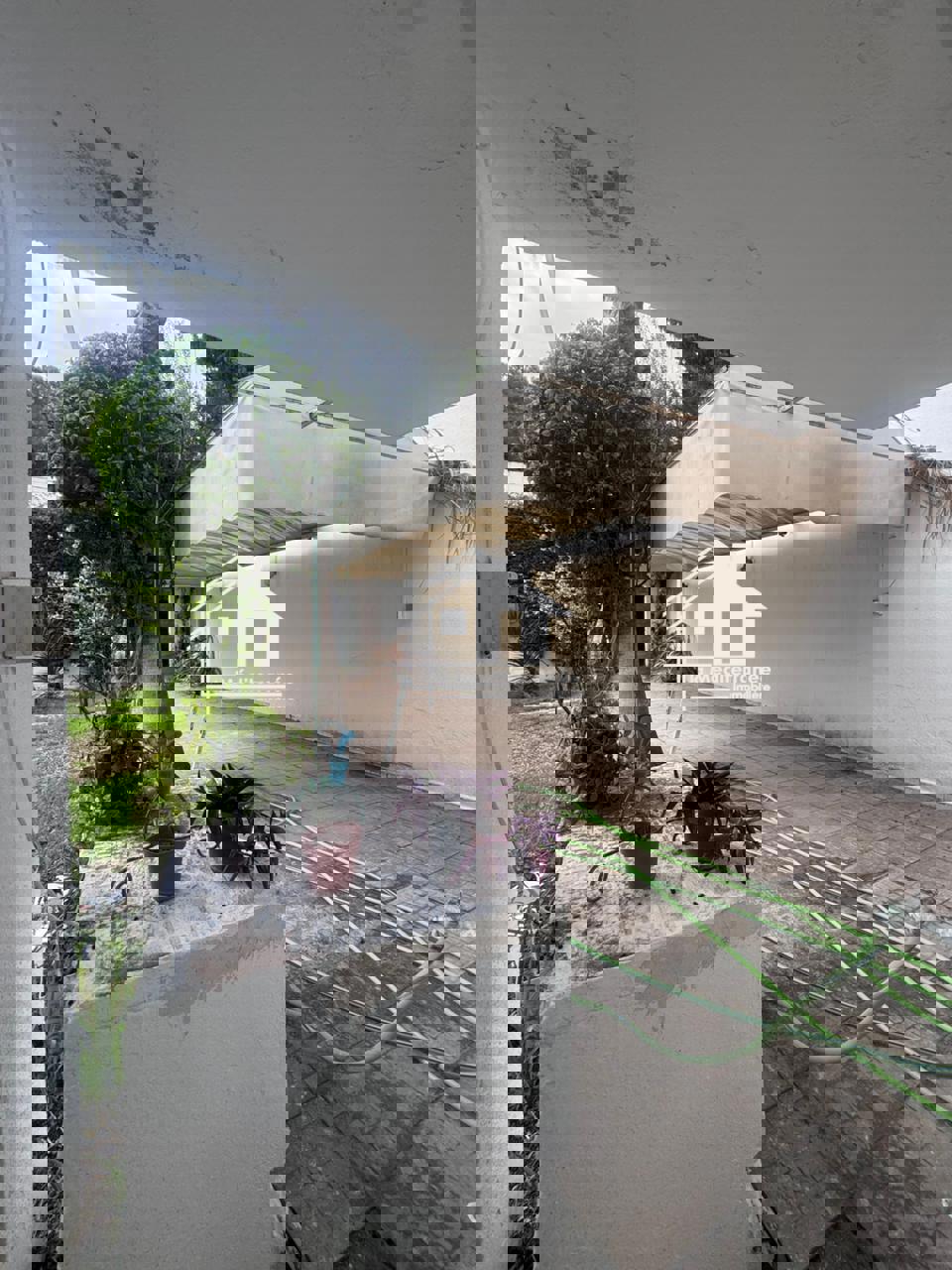 à louer rez de chaussée s+3 avec jardin au bardo