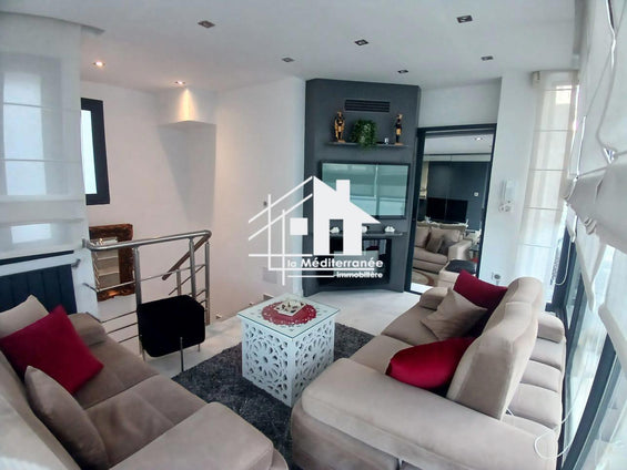 Appartement S+1 meublé avec vue mer