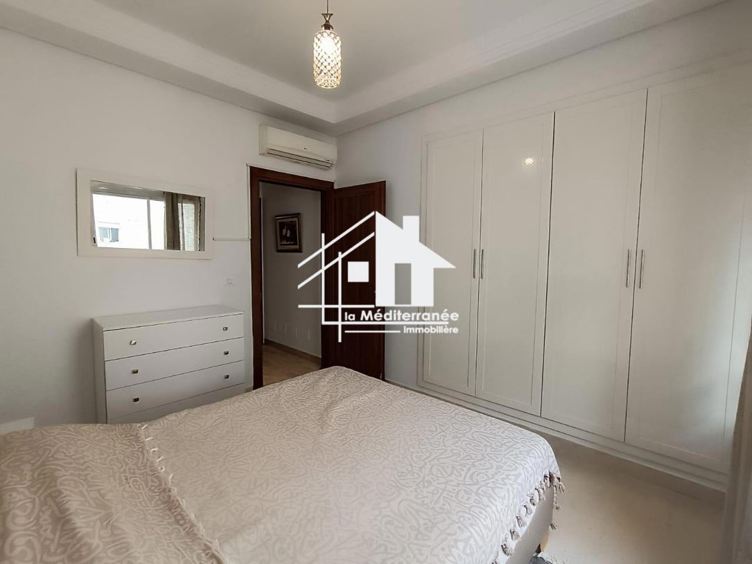 A louer un  appartement s+1 meublé à Ain Zaghouan Nord