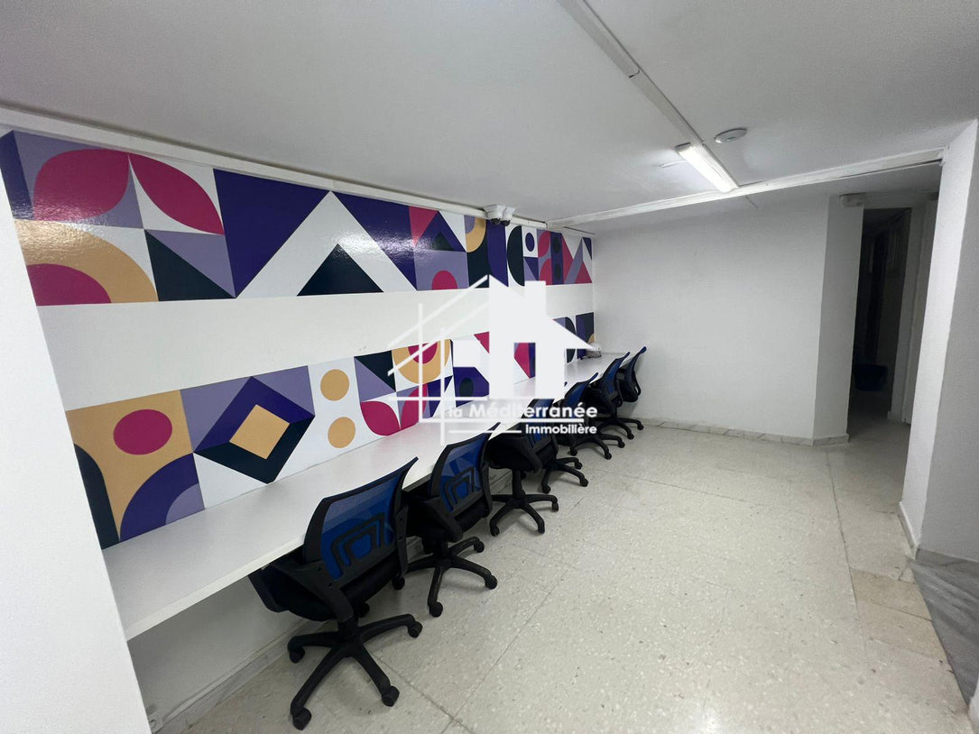 A louer villa S12 au lac1 à usage bureautique