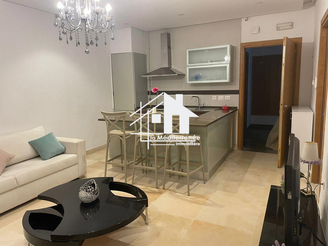 Appartement S+1 meublé à Jardins de Carthage