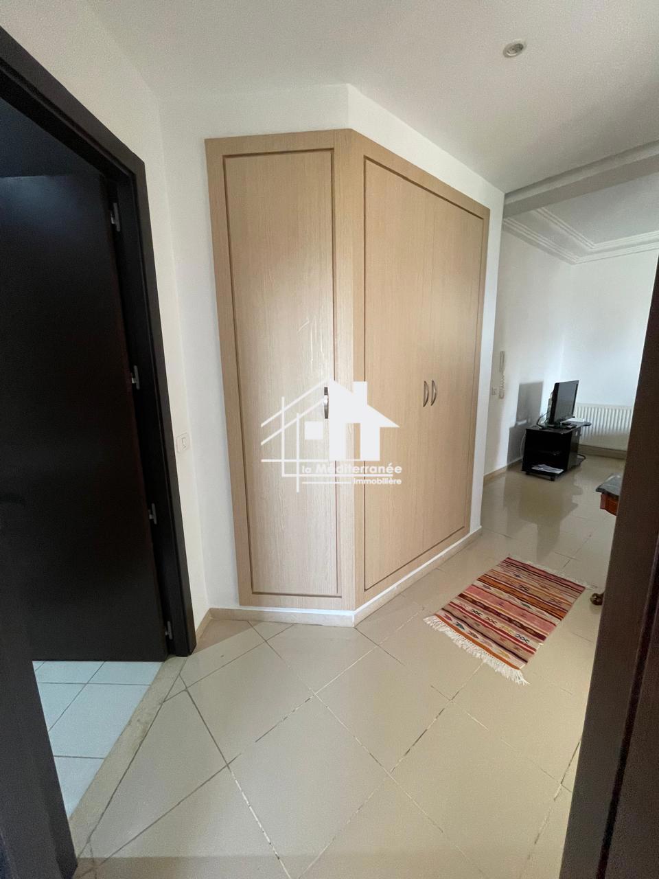 à louer un appartement s+2 aux jardins d'el menzah 2