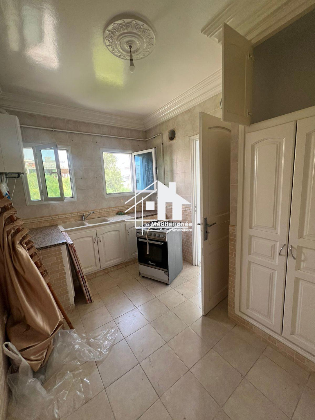 A louer appartement S2 hst au Bardo cité sekik