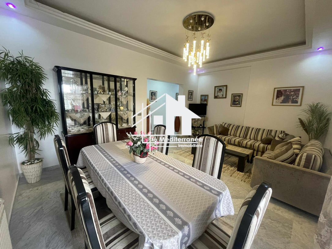 A vendre un appartement rdc s+2 à Hammam lif