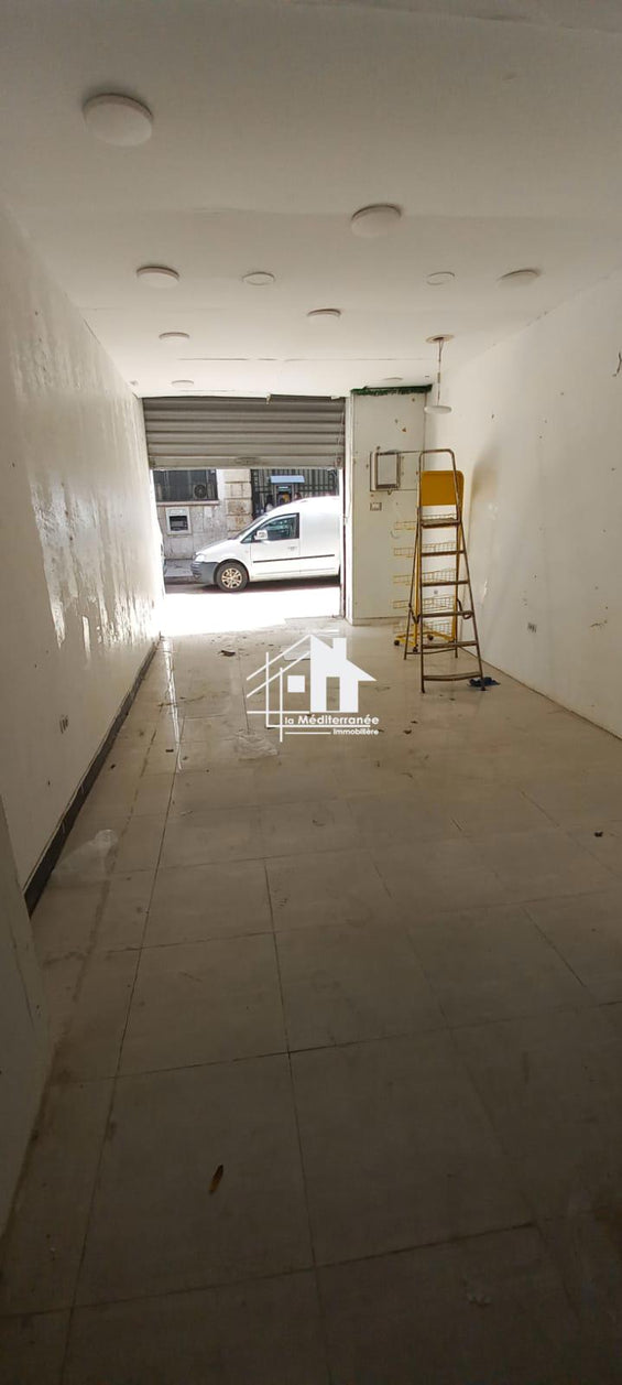 A  louer local commercial en gérance libre au centre ville Tunis