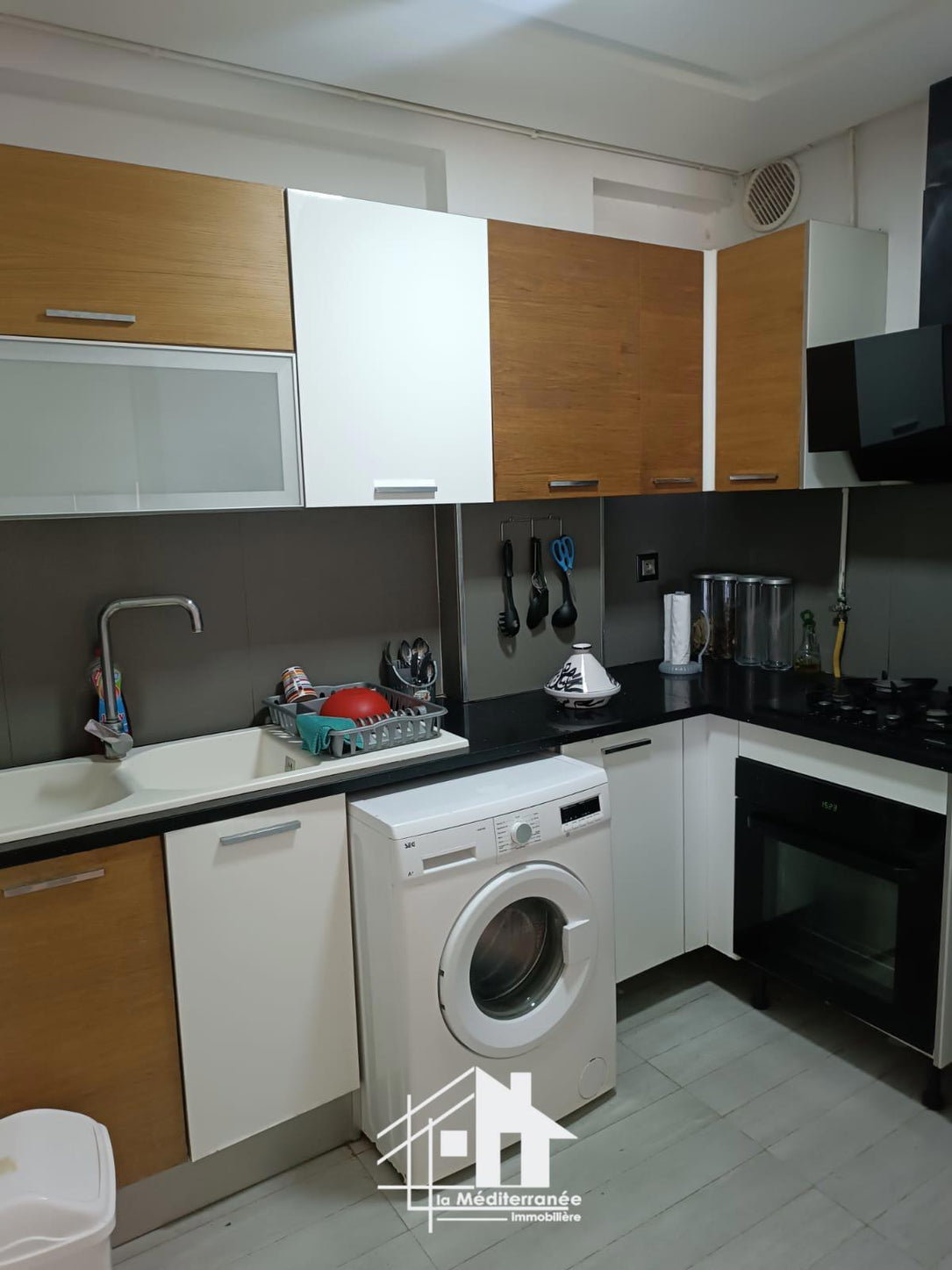 A louer appartement S+1 meublé à la Soukra