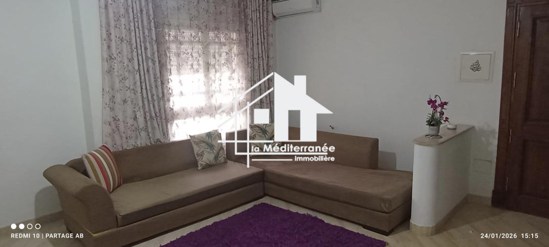 A louer appartement S+1 meublé à manouba