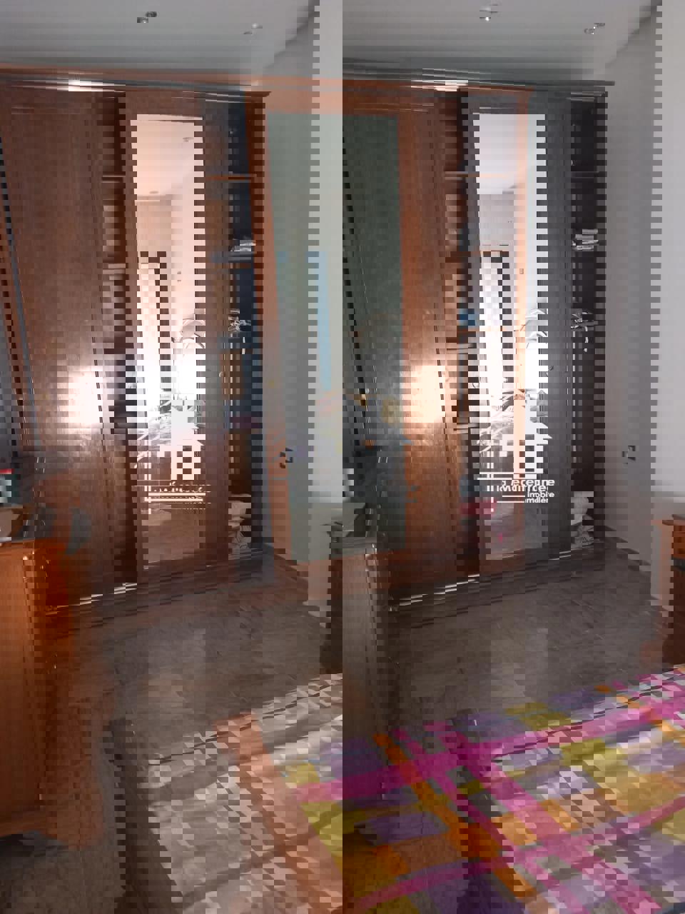 A louer étage de villa S+3 RDC meublé