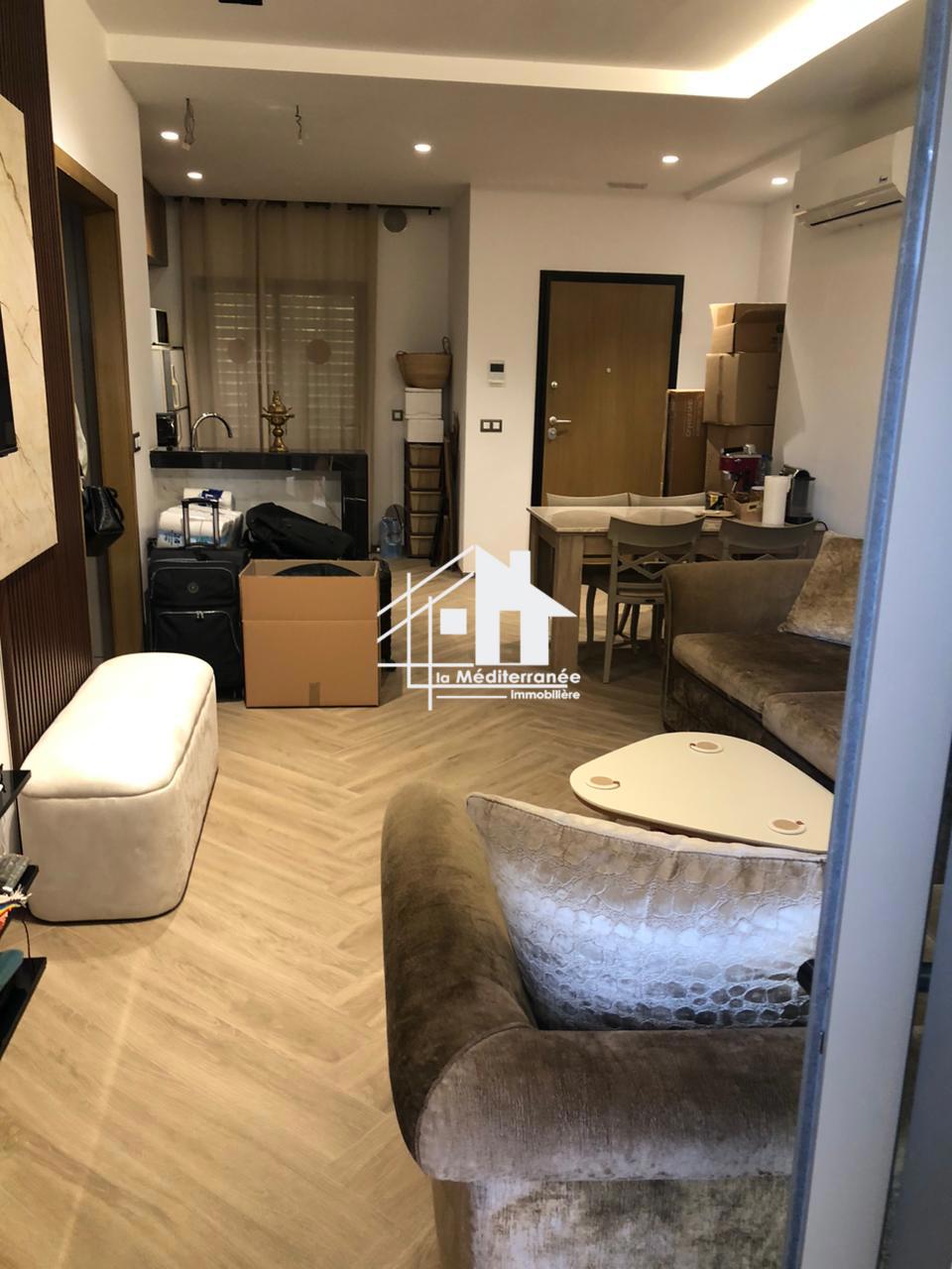 A louer un appartement s+1 à jardin d'el menzah 2