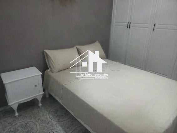Appartement RDC s+2 meublée  à Ezzahra