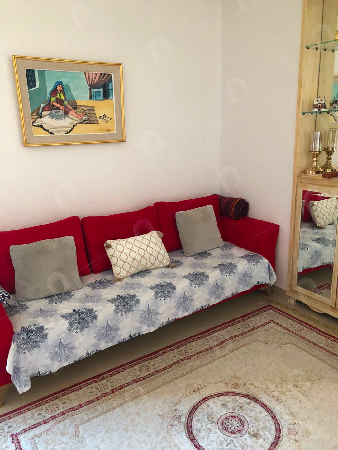 A vendre un appartement s+2 aux jardins d'el menzah 2