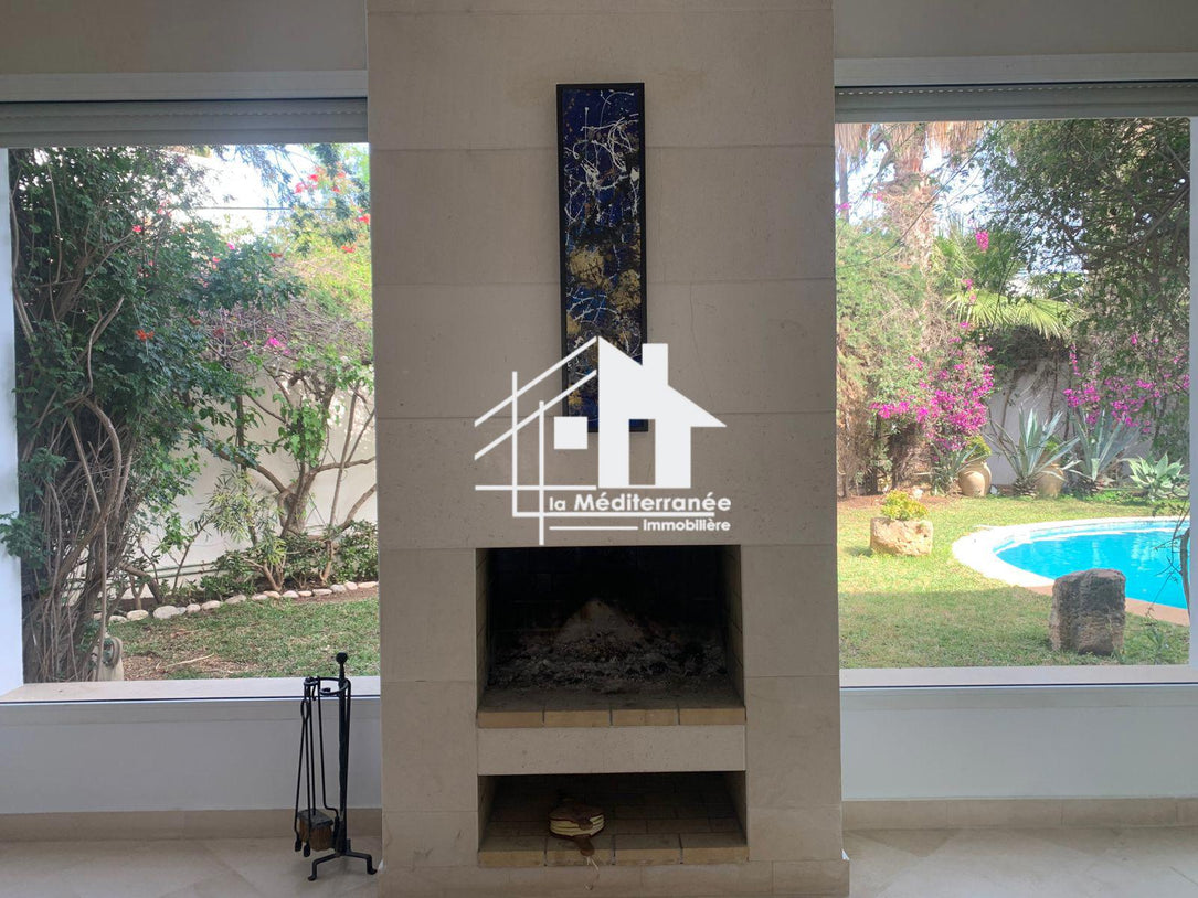 A louer Villa S+5 à la Marsa