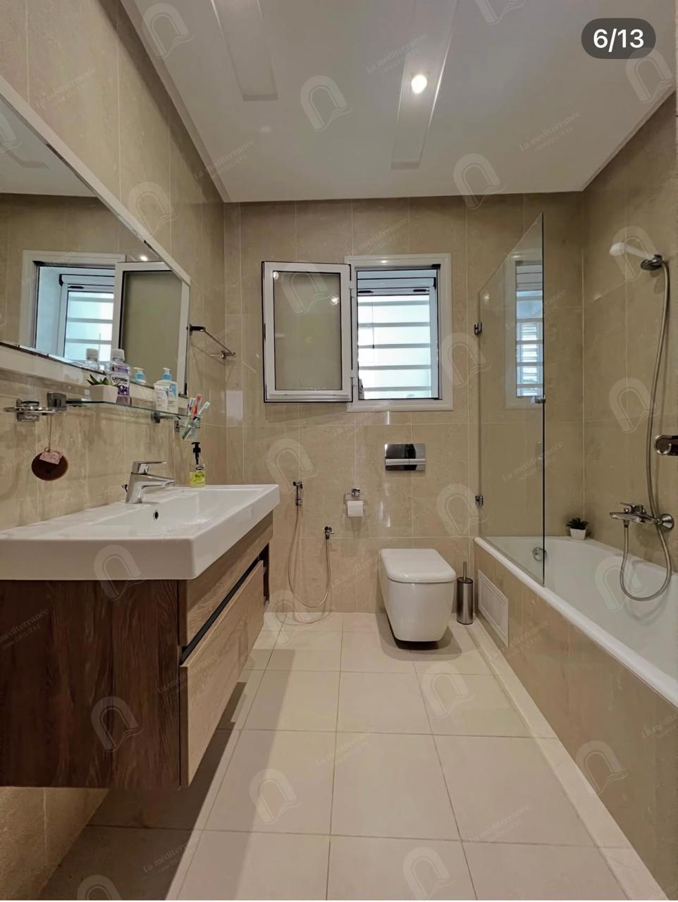 À vendre – Appartement S+3 avec jardin