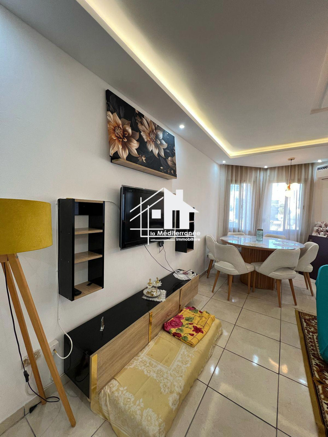 A vendre appartement S+3 à Manar 1
