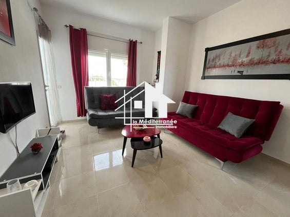 A louer s+2 meublé à La Marsa ville