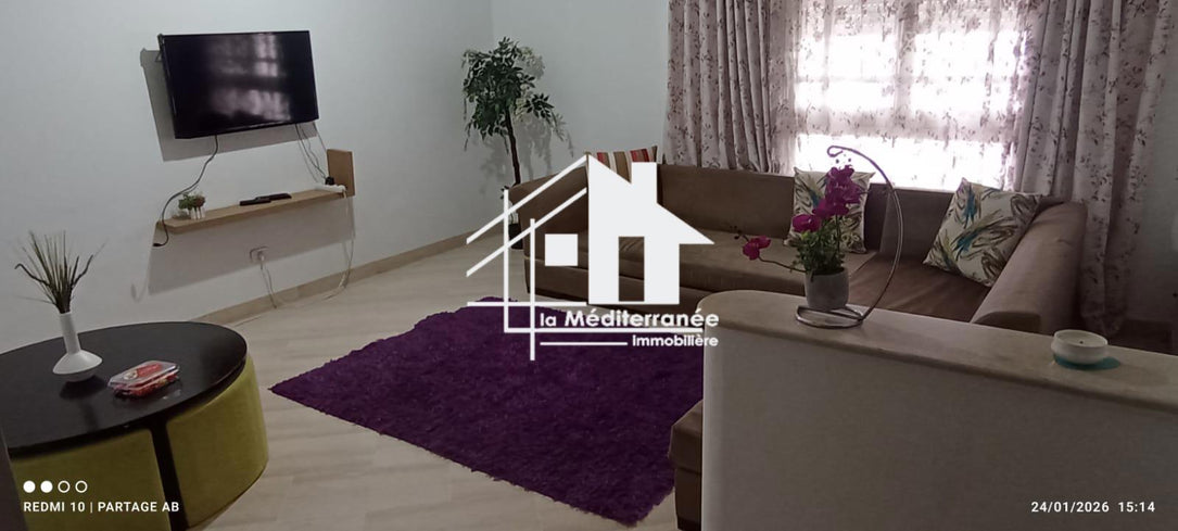 A louer appartement S+1 meublé à manouba