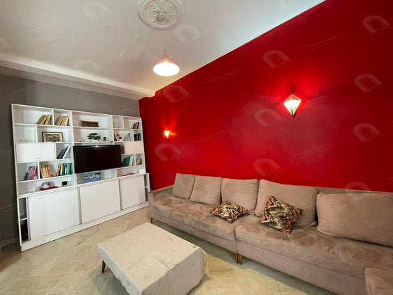A louer appartement s+3 meublé au belvedere