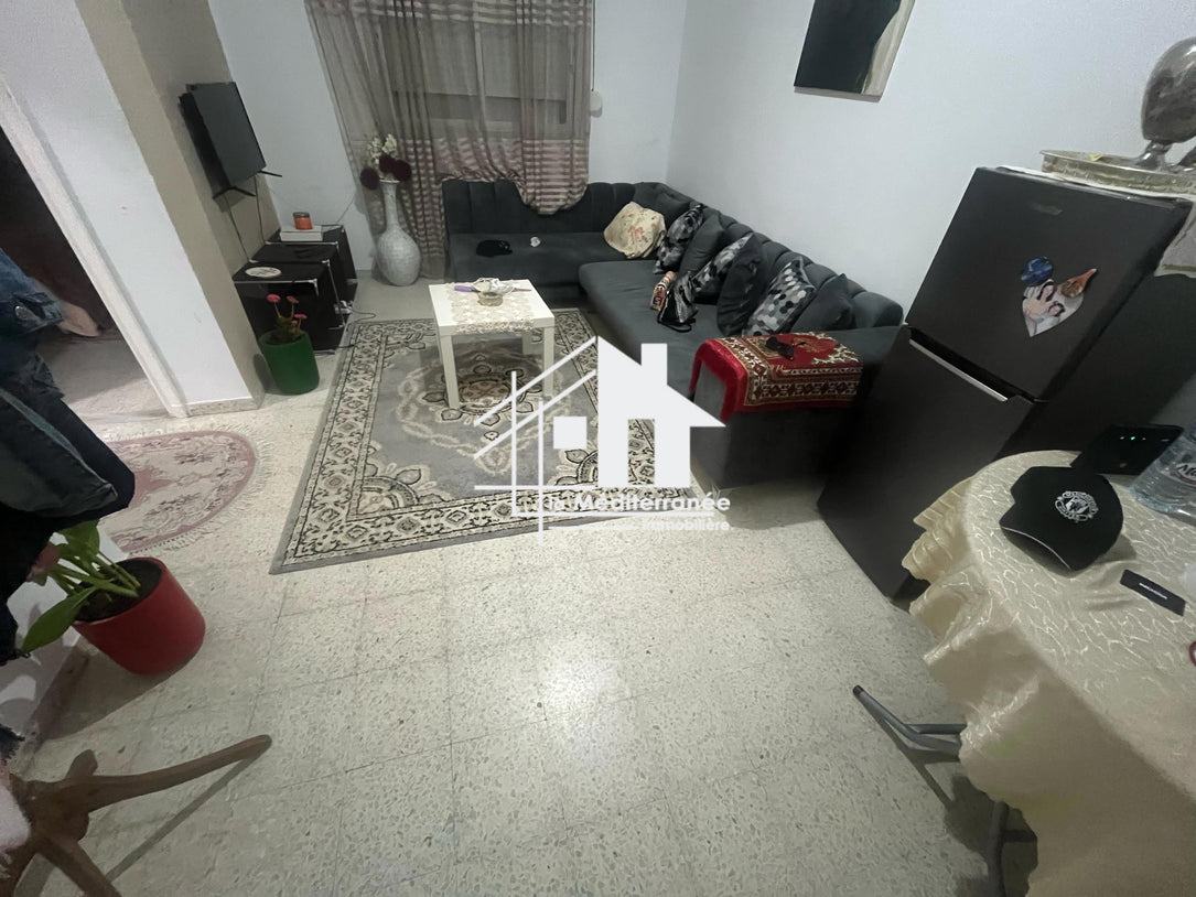 A louer appartement S+1 meublé à Ennasr 1