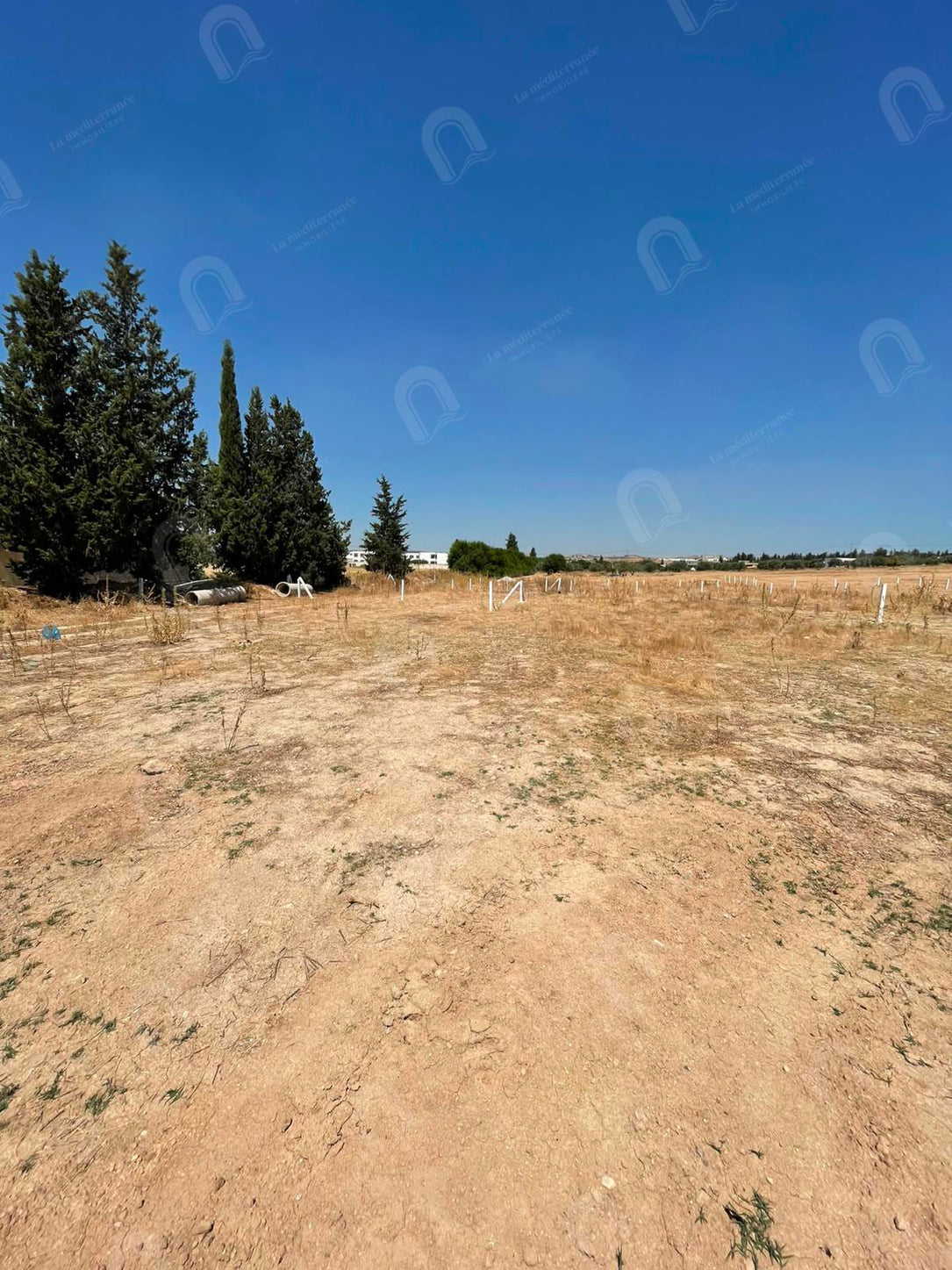 A vendre un terrain à Mornaguia