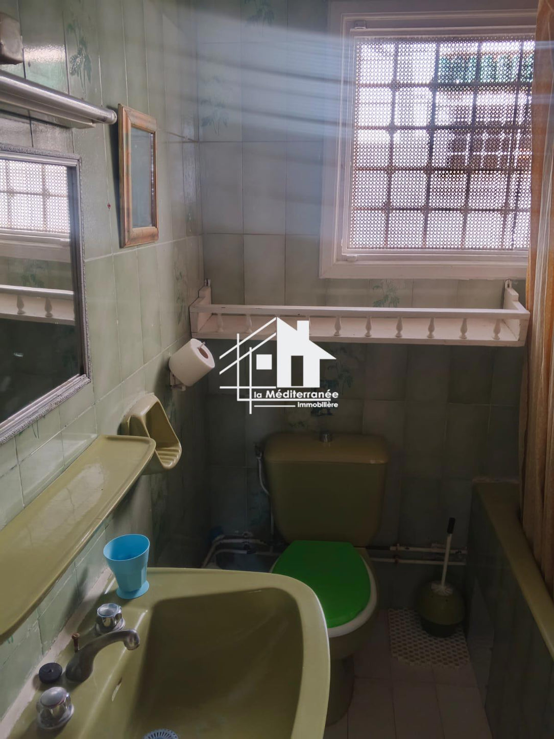 A louer étage de villa S+1 meublé au bardo