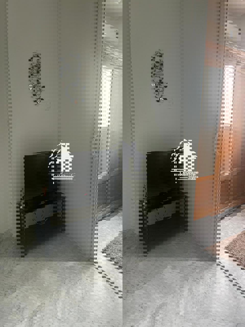 Un appartement S+1 meublé aux Jardins de Carthage