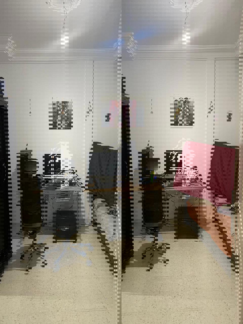 A louer étage de villa S+3 au bardo